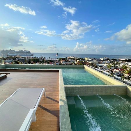 Brand New Condo With Rooftop Pool โกซูเมล ภายนอก รูปภาพ