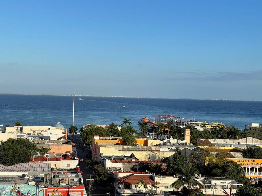 Brand New Condo With Rooftop Pool โกซูเมล ภายนอก รูปภาพ