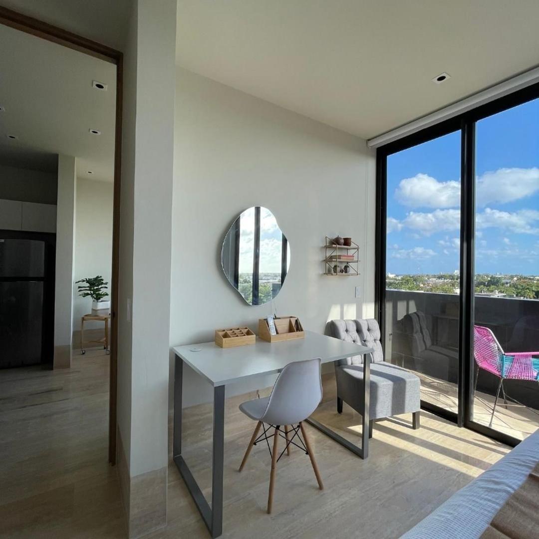 Brand New Condo With Rooftop Pool โกซูเมล ภายนอก รูปภาพ
